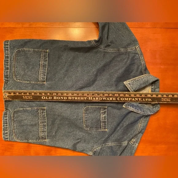 Liz Claiborne Denim Barn Coat - Picture 9 of 11